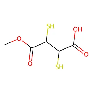 Dimercaptosuccinic acid monomethyl ester structure