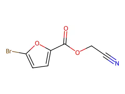 Cyanomethyl 5-bromofuran-2-carboxylate structure
