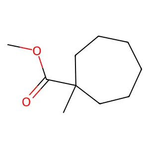 Methyl 1-methylcycloheptane-1-carboxylate structure