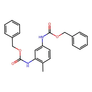 邻,对甲苯二氨基甲酸二苄酯 structure