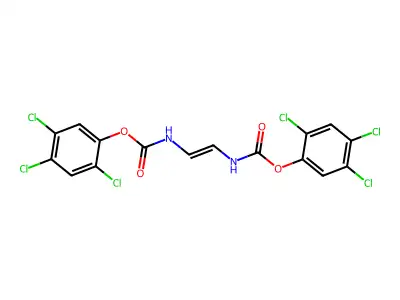 N,N'-亚乙烯基二氨基甲酸双酯 structure