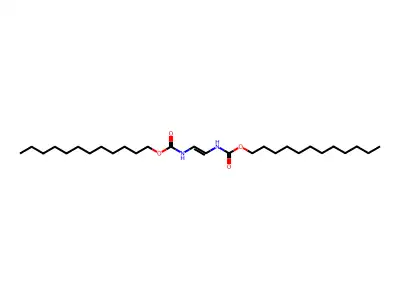 Carbamic acid, vinylenedi-, didodecyl ester structure