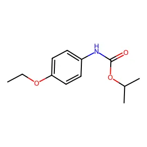 对乙氧基苯胺基甲酸异丙酯 structure