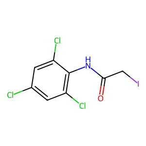 Acetanilide, 2-iodo-2',4',6'-trichloro- structure