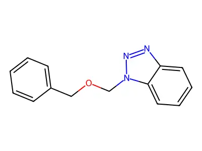 1-[(Benzyloxy)methyl]-1H-1,2,3-benzotriazole structure