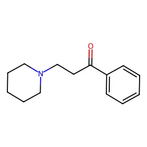 3-Piperidinopropiophenone structure