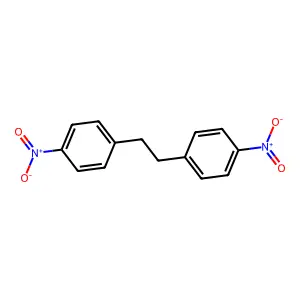 1,2-Bis(4-nitrophenyl)ethane structure