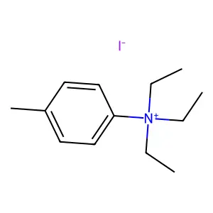 N,N,N-三乙基-4-甲基苯胺碘化物 structure