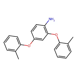 2,4-双(2-甲苯氧基)苯胺 structure