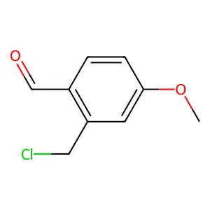 2-氯甲基-4-甲氧基苯甲醛 structure