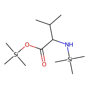 L-Valine, N-(trimethylsilyl)-, trimethylsilyl ester structure
