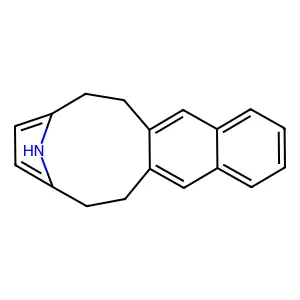 5,14-Ethenobenzocyclododecen-8,11-imine, 6,7,12,13-tetrahydro- structure