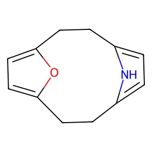 13-Oxa-14-azatricyclo(8.2.1.14,7)tetradeca-4,6,10,12-tetraene structure