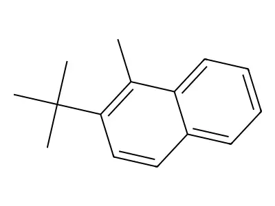 2-(tert-Butyl)-1-methylnaphthalene structure
