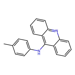 9-(4-Methylanilino)-acridine structure