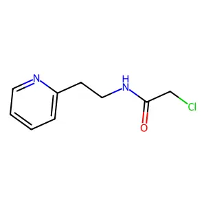 2-氯-N-[2-(吡啶-2-基)乙基]乙酰胺 structure