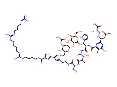 Bleomycin B6 structure