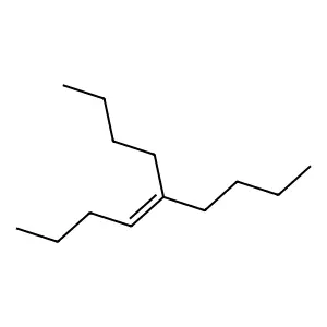 4-Nonene, 5-butyl- structure