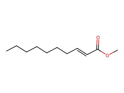 Methyl 2-decenoate structure