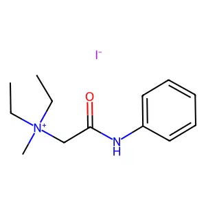 2-(Diethyl(methyl)azaniumyl)-N-phenylethanimidate--hydrogen iodide (1/1) structure