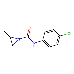 1-Aziridinecarboxamide, N-(p-chlorophenyl)-2-methyl- structure