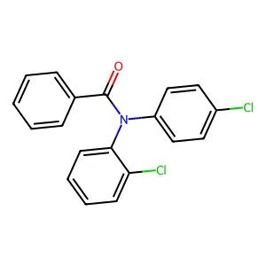 Benzanilide, 2'-chloro-N-(p-chlorophenyl)- structure