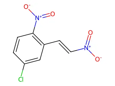 4-Chloro-1-nitro-2-(2-nitroethenyl)benzene structure