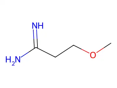 3-Methoxypropanimidamide structure