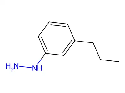 (3-Propylphenyl)hydrazine structure
