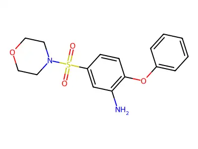 5-(Morpholine-4-sulfonyl)-2-phenoxyaniline structure