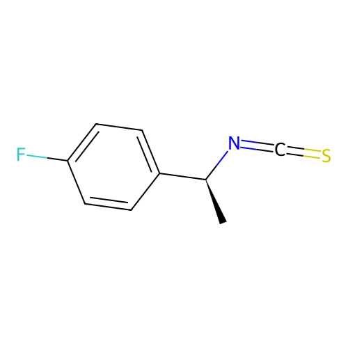 (S)-(+)-1-(4-Fluorophenyl)ethyl isothiocyanate structure