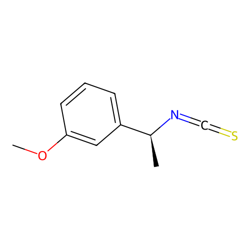 (S)-(+)-1-(3-Methoxyphenyl)Ethyl Isothiocyanate structure