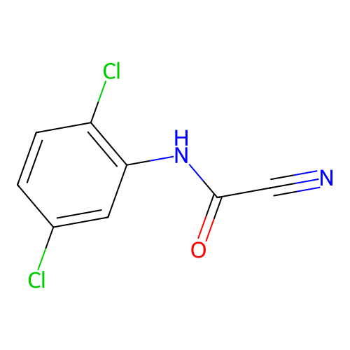 1,4-Dichloro-2-[(cyanocarbonyl)amino]benzene structure