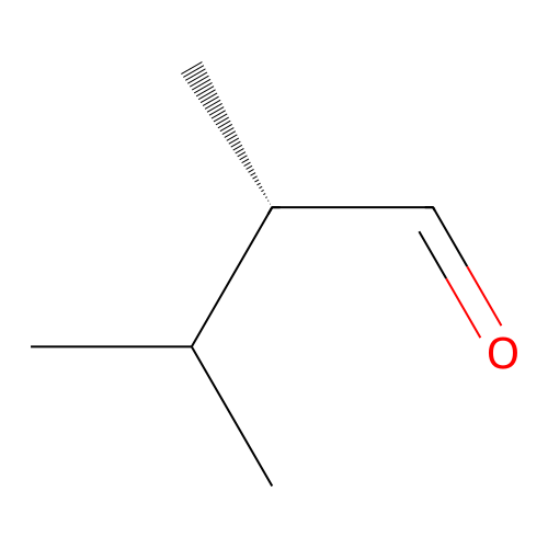 (S)-2,3-Dimethylbutanal structure