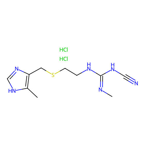 cimetidine dihydrochloride structure