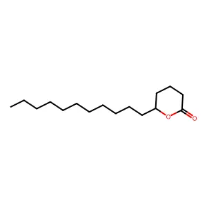 δ-十六酸内酯 structure