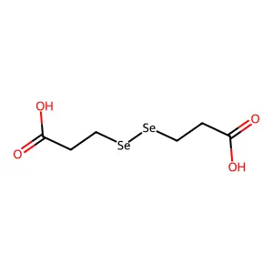 3,3'-Diselenodipropionic acid structure