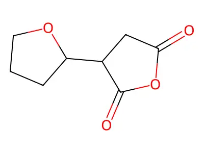 3-(Oxolan-2-yl)oxolane-2,5-dione structure
