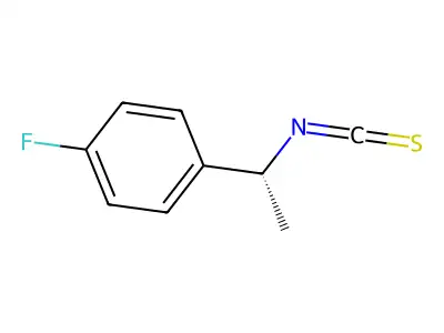 1-Fluoro-4-(1-isothiocyanatoethyl)benzene structure