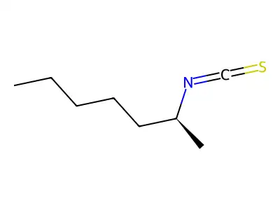 2-Isothiocyanatoheptane structure