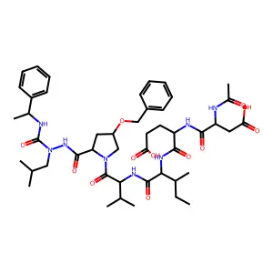 Azapeptide-based compound 47 structure