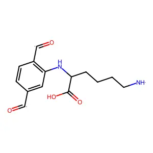 Poly(N(alpha),N(epsilon)-L-lysinediylterephthaloyl) structure
