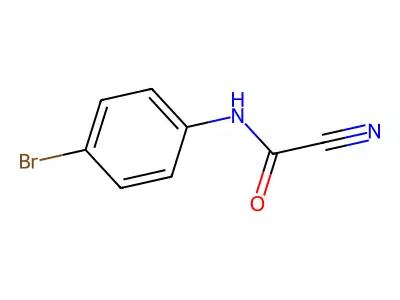 N-(4-Bromophenyl)cyanoformamide structure