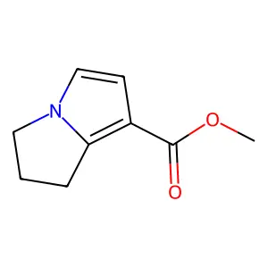 Methyl 2,3-dihydro-1H-pyrrolizine-7-carboxylate structure