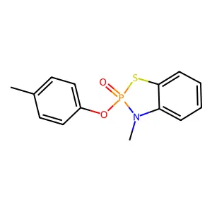 1,3,2-Benzothiazaphosphorine, 3-methyl-2-(p-tolyloxy)- structure