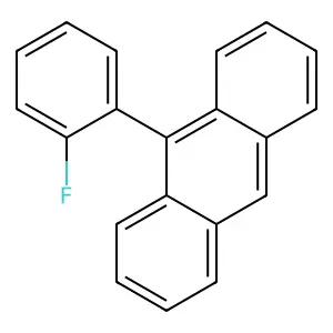 9-(2-Fluorophenyl)anthracene structure