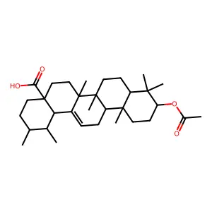 Acetylursolic acid structure
