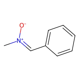 N-methyl-alpha-phenylnitrone structure