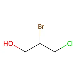 1-Propanol, 2-bromo-3-chloro- structure
