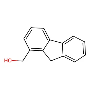 1-Fluorenemethanol structure